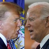Biden und Trump einer Meinung