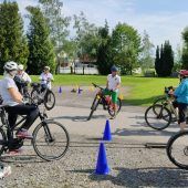 E-Bike-Fahrsicherheits­training mit 50plus Ems