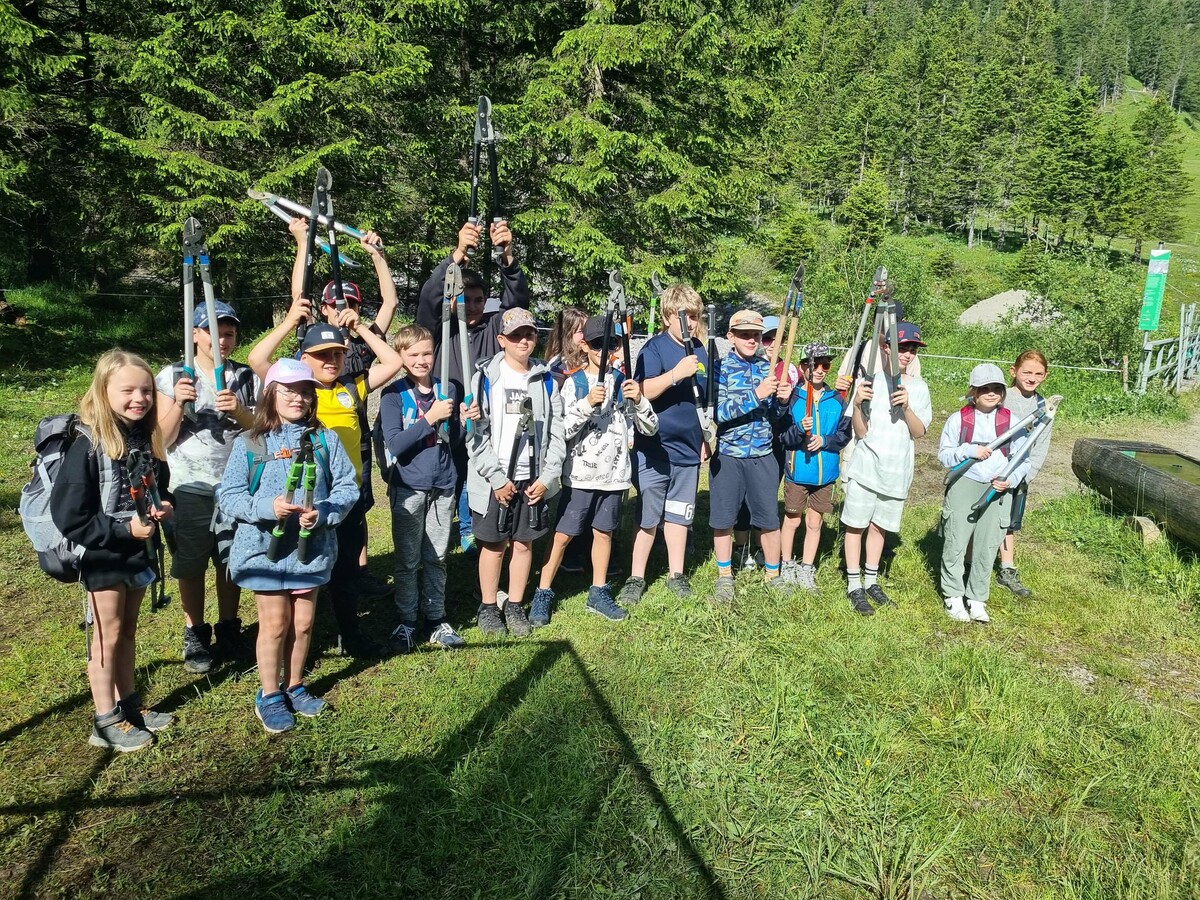 Erinnerungsbild an eine eindrückliche und lehrreiche Woche. EM