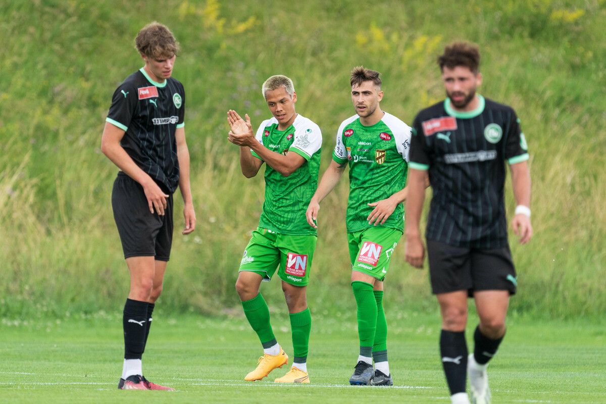 Erzielte den Treffer zum 1:0 für die Austria: Testspieler Daniel Au Yeong.stiplovsek