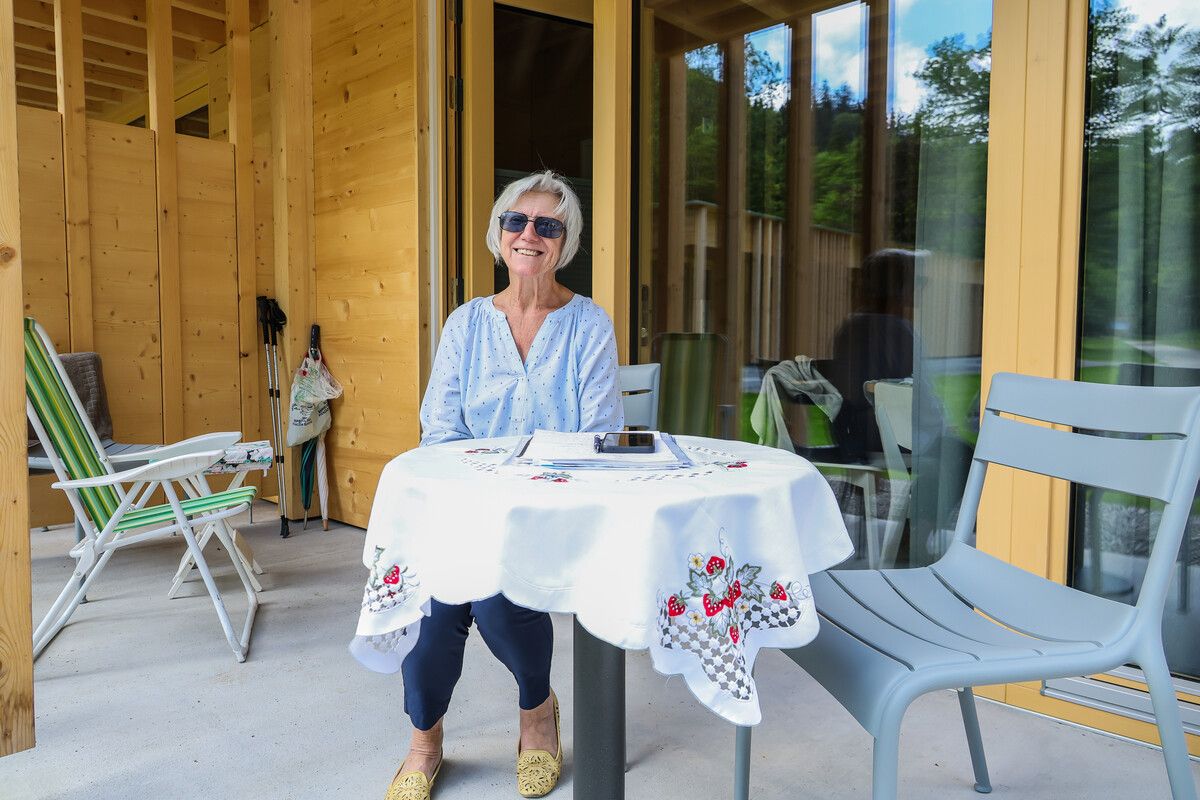 Evelyn Lödl (75) aus Innsbruck hat ihr Wohnmobil aus Altersgründen verkauft. VN/Steurer