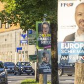 Endspurt für den Wahlkampf zur EU-Wahl am Sonntag. »A3
