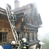 Hausbrand in Bartholomäberg