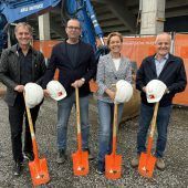 Der Spatenstich für das Businessgebäude in Altach ist erfolgt. »C1