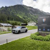 Mercedes hat den Arlberg als Kulisse für seine neuen Modelle entdeckt. »A5