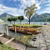 Das Blau des Traunsees