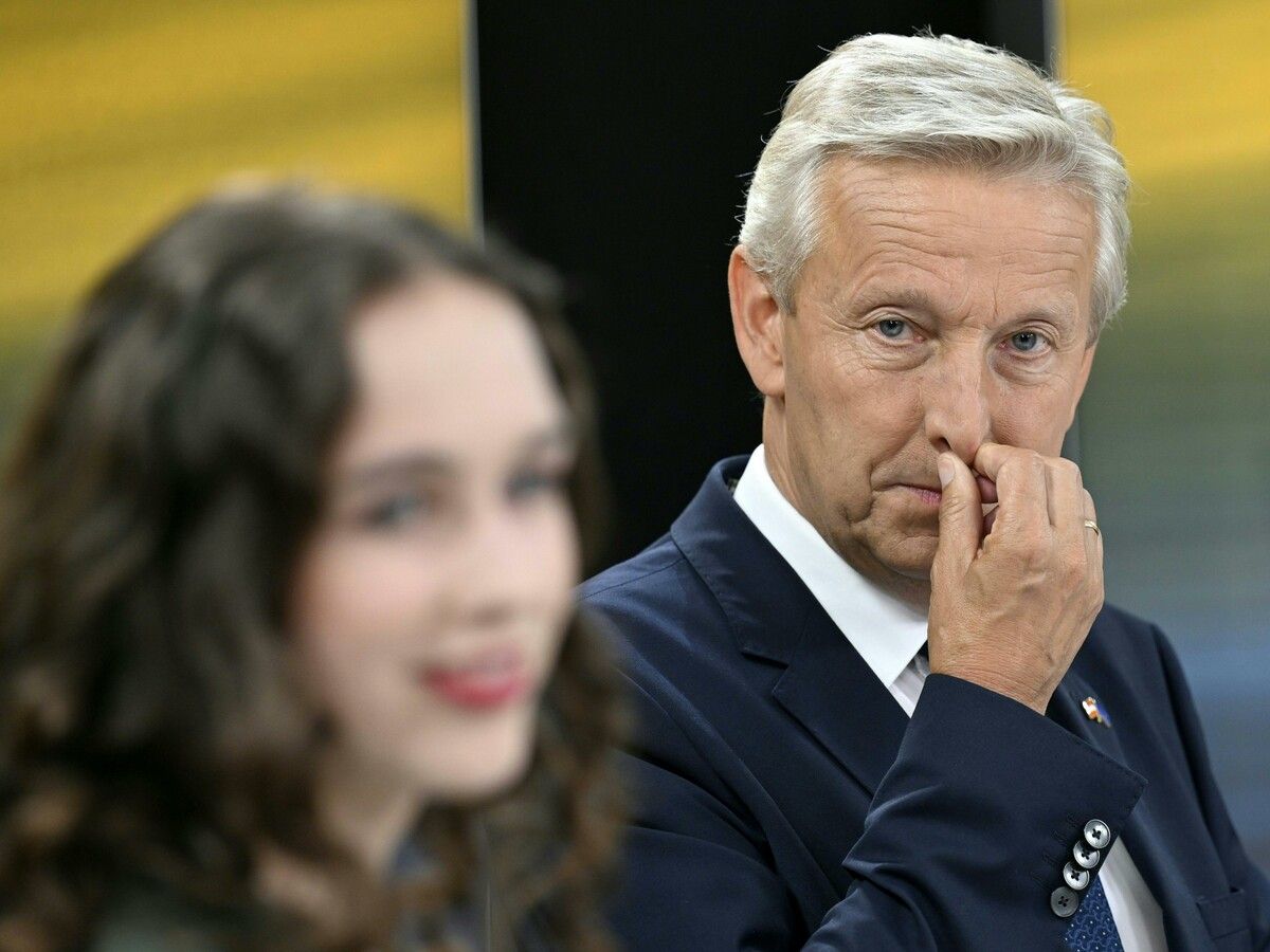 Gehörten zu den Wahl-Verlierern: Die Spitzenkandidatin und der Spitzenkandidat der Regierungsparteien, Lena Schilling (Grüne) und Reinhold Lopatka (ÖVP).