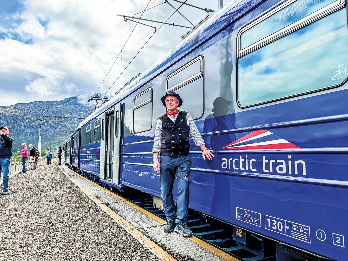 Guide Steve Steingrim begleitet Touristen gerne auf der Fahrt.Beate Rhomberg