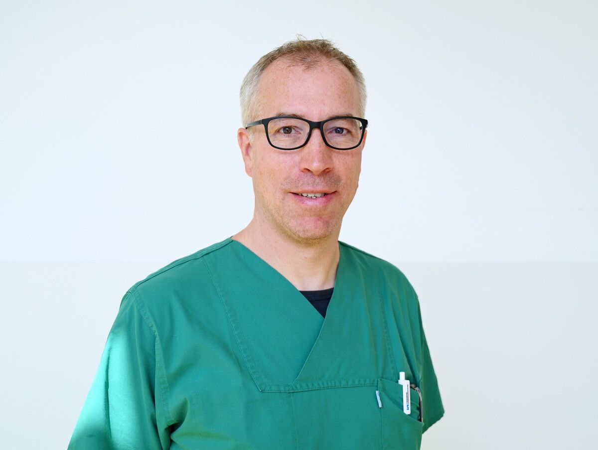 Oberarzt Hannes Lienhart ist einer von heute drei Med-Konkret-Referenten.vlkH