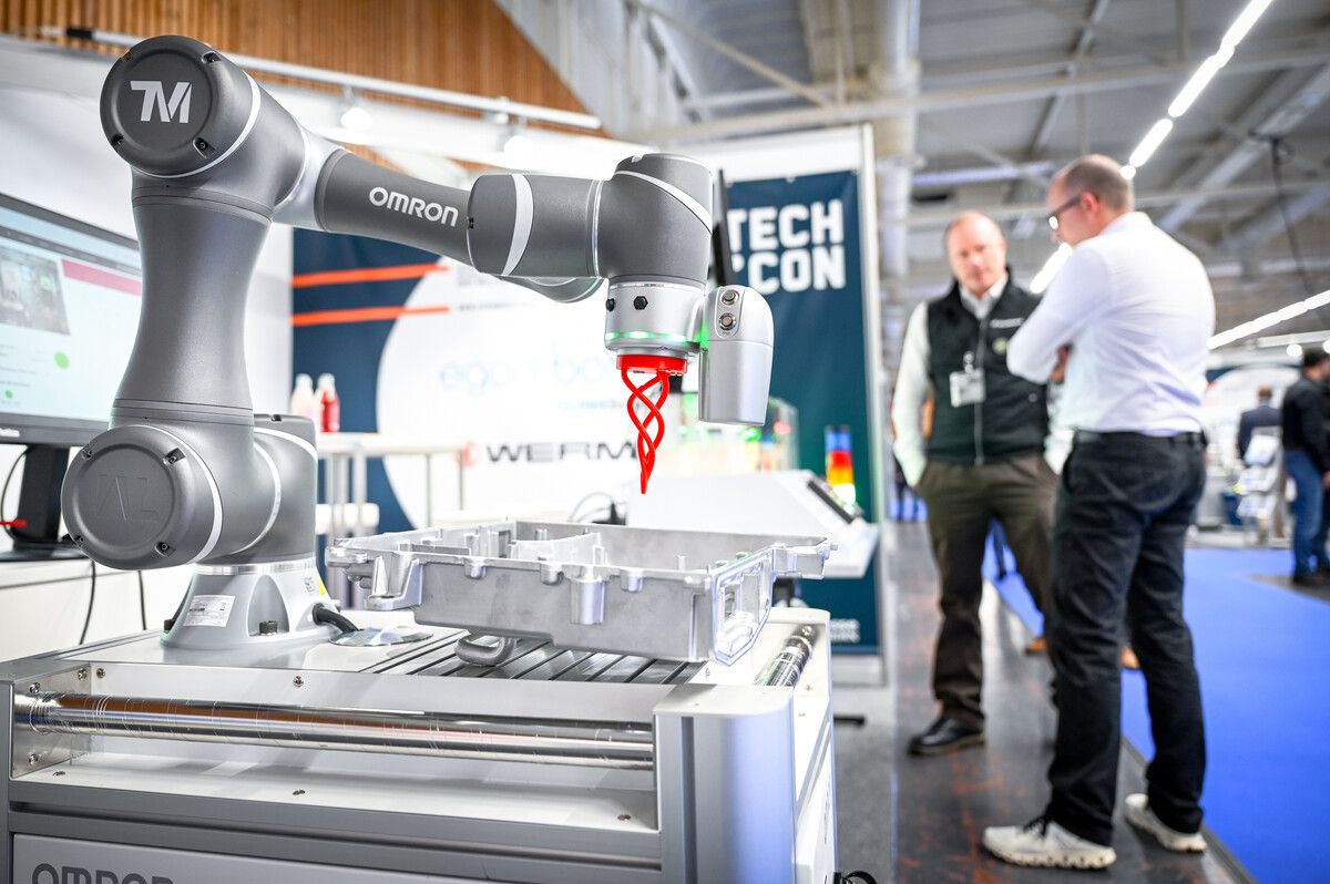 Im Messequartier Dornbirn findet von 13. bis 14. Juni die 3. Tech.Con als Plattform für Industrie, Gewerbe und Handel in der Vier-Länder-Region statt. messe/mittelberger