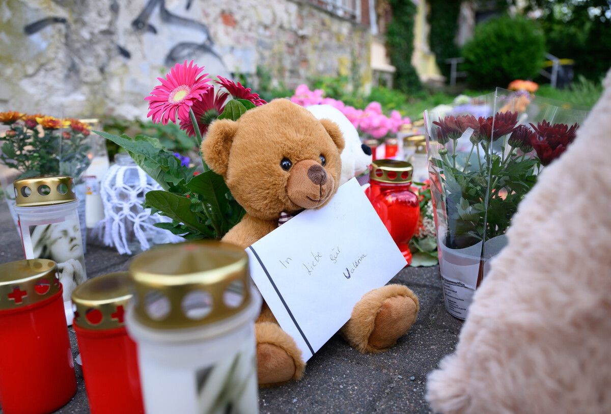 In Döbeln herrscht nach dem Tod von Valeriia Trauer und Fassungslosigkeit. dpa