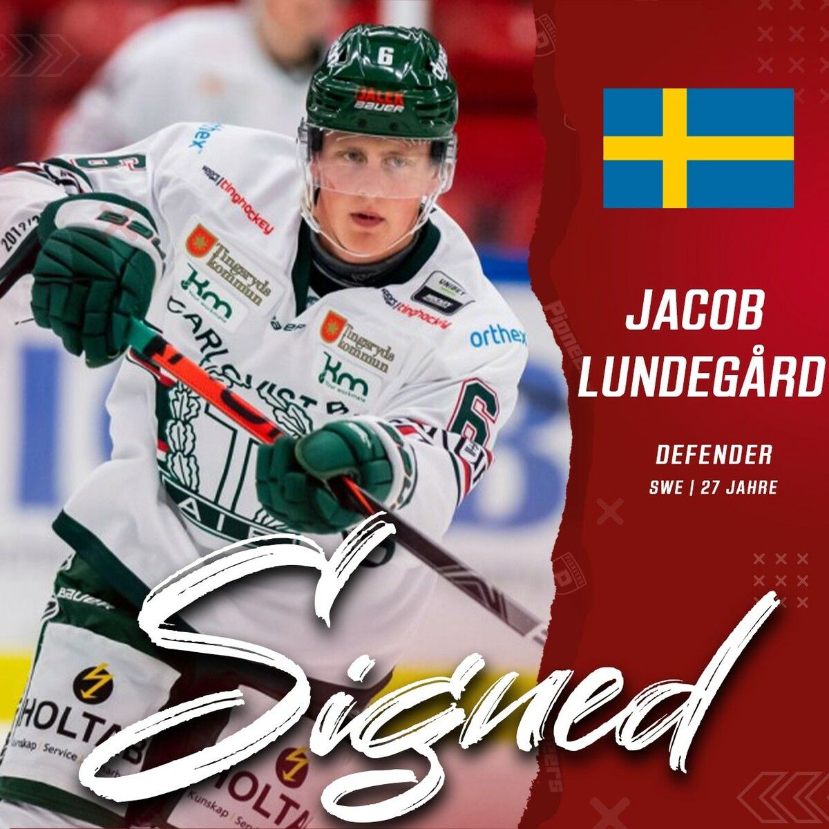 In Jacob Lundegård sieht PIV-Coach Dylan Stanley die perfekte Verpflichtung.PIV
