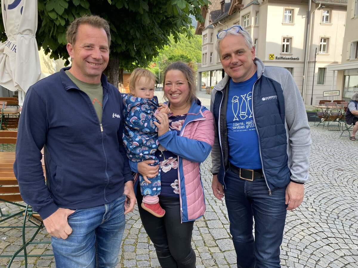 Jodok Marent, Carola Fink und Patrick Rösler fordern ein Hallenbad fürs Montafon. VN/JUN