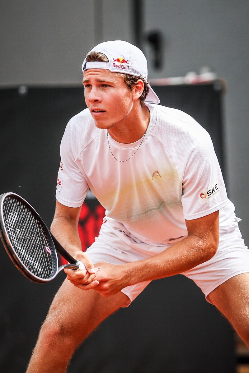 Joel Schwärzler ist bereit für den Auftakt in die French Open gegen den US-Amerikaner Jack Kennedy (heute, ab 11 Uhr, live auf Discovery +).manfred Binder