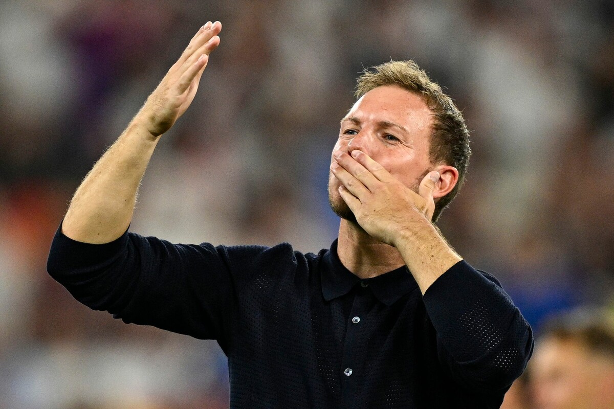 Julian Nagelsmann verteilte „Küsschen“