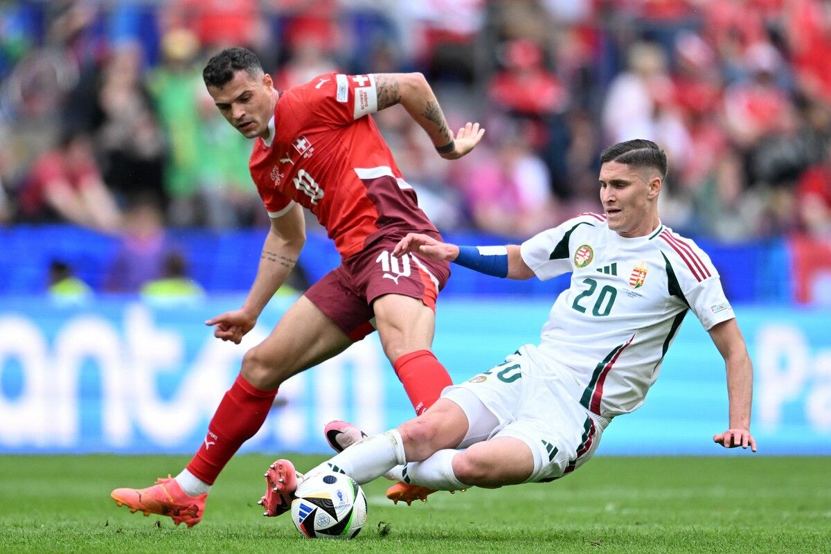 Lieferte gegen Ungarn eine ganz starke Partie und hat Hunger auf ganz viel mehr bei dieser Europameisterschaft: Granit Xhaka, Kapitän der Schweizer Nationalmannschaft.apa