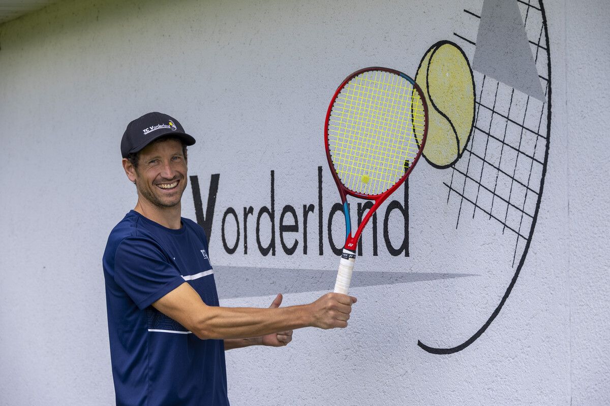 Mario Nachbaur ist der Obmann des TC Vorderland.vn/paulitsch