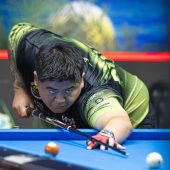 Billard-Ass He auch im Ferienparadies stark