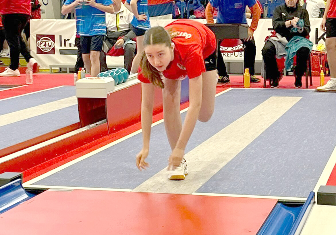 Marlene Kainz wurde bei der U-14- EM sensationell Vierte. privat