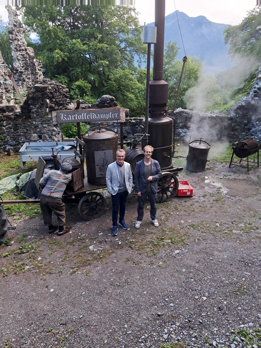 Martin Trunk (l.) folgt auf Simon Burtscher-Mathis. HAB
