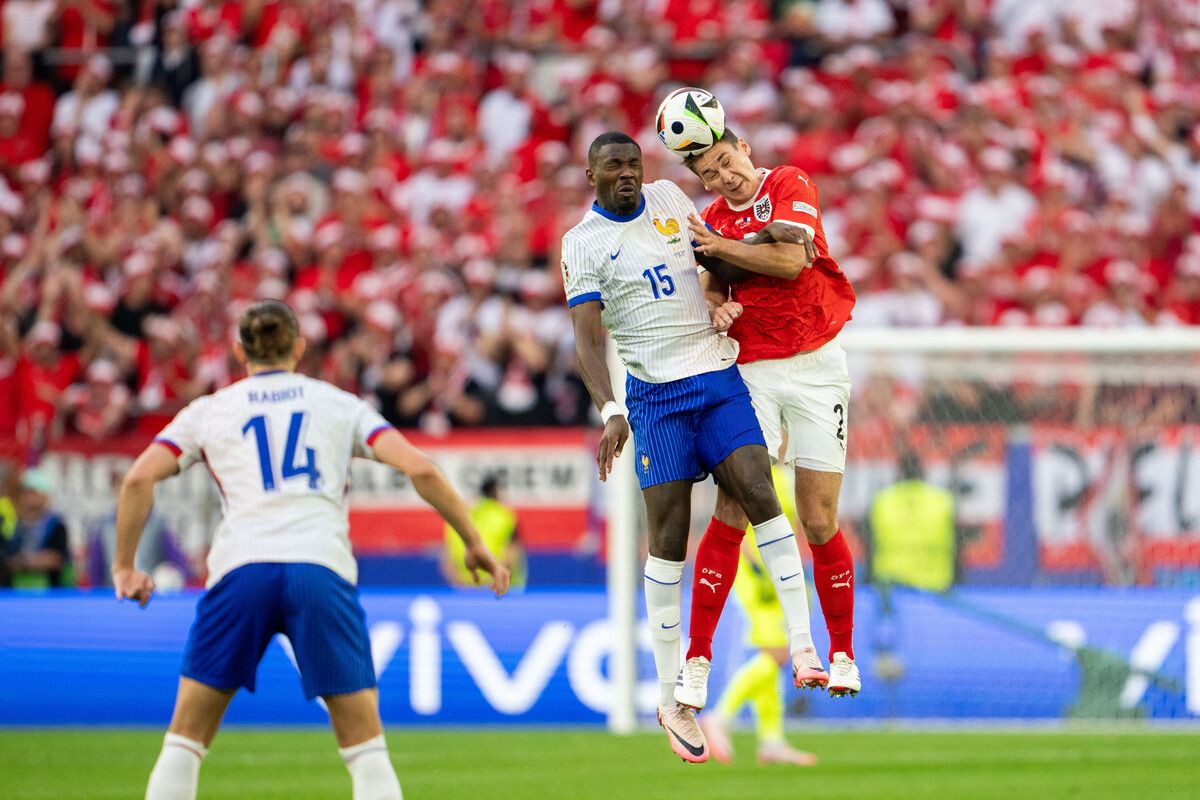 Maximilian Wöber war mit dem Eigentor Österreichs Pechvogel im ersten Match gegen Frankreich. So wie ihm erging es noch weiteren vier Spielern bislang.apa