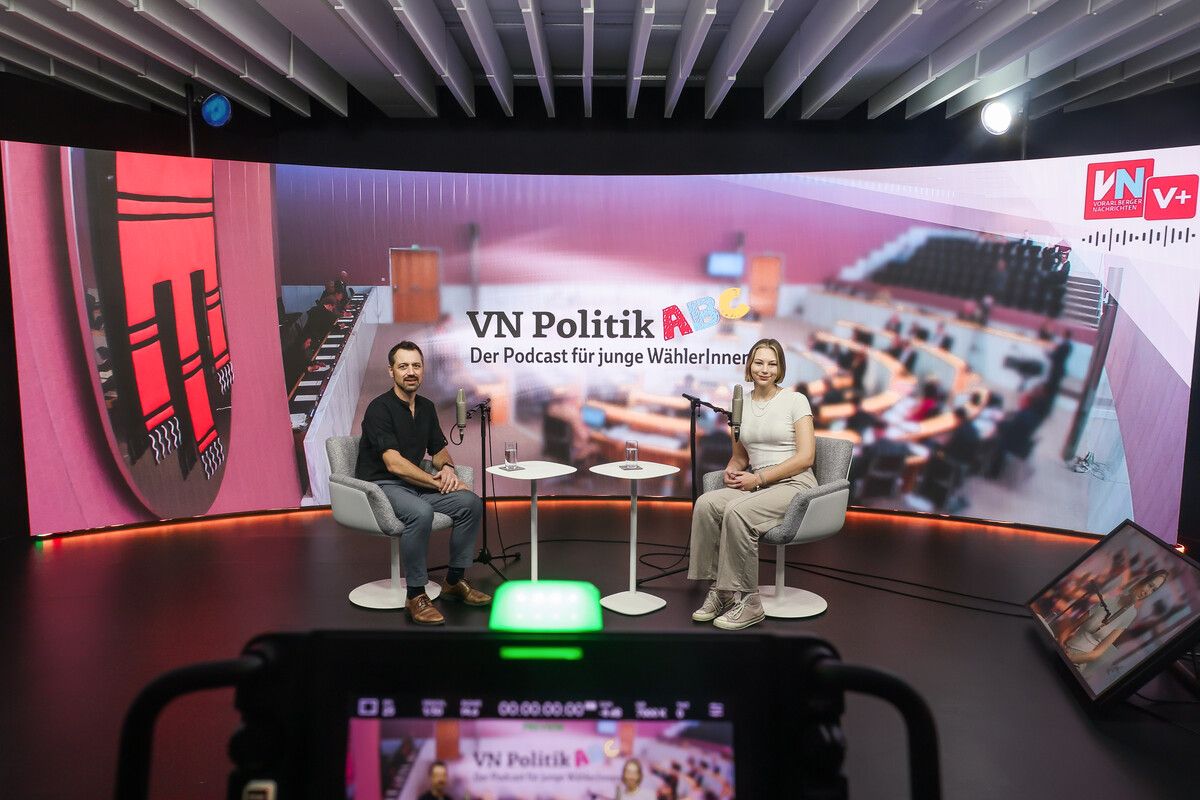Mia Hämmerle und Michael Prock haben sich in der siebten Folge der Frage gewidmet, wer Österreich regiert. VN/Steurer