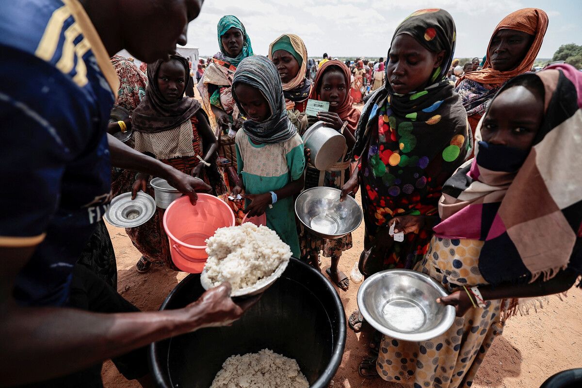 Mit Ende 2023 waren 10,8 Millionen Sudanesen auf der Flucht. Reuters