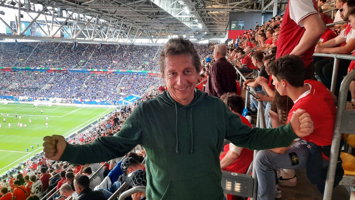 Nach Düsseldorf wartet nun Berlin: Austrias Bernd Bösch ist im EM-Fieber.VN