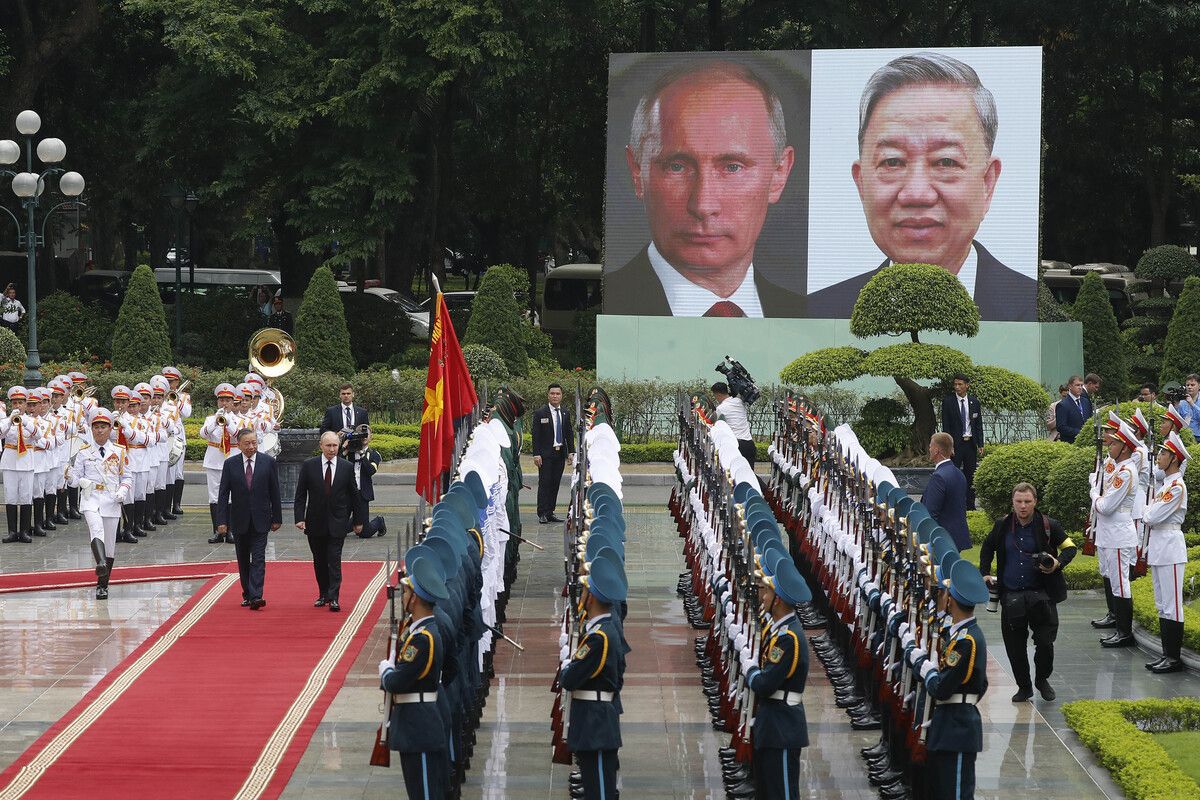 Nach Nordkorea sucht der russische Präsident Wladimir Putin auch den engeren Schulterschluss mit der kommunistischen Führung in Vietnam. AP