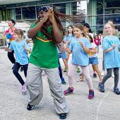 Afrikanisches Flair beim Sommerfest