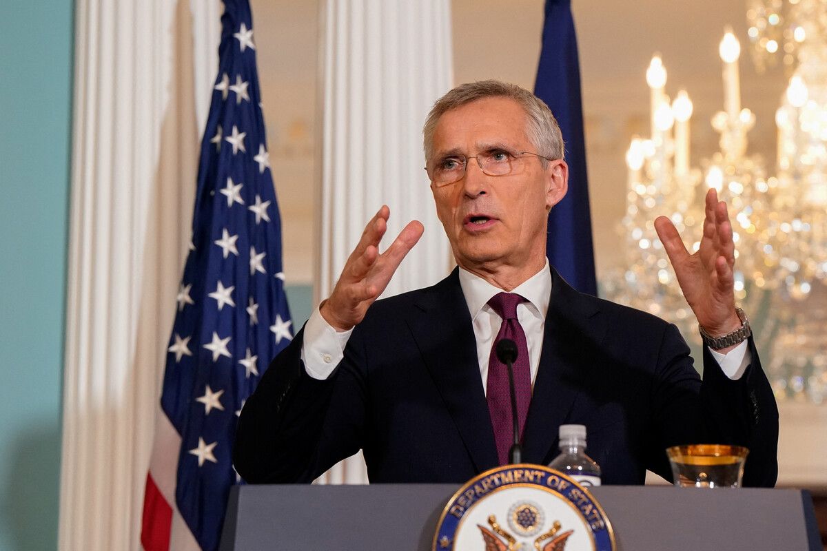 NATO-Generalsekretär Jens Stoltenberg befindet sich momentan in Washington zur Vorbereitung des NATO-Gipfels.Reuters (2)