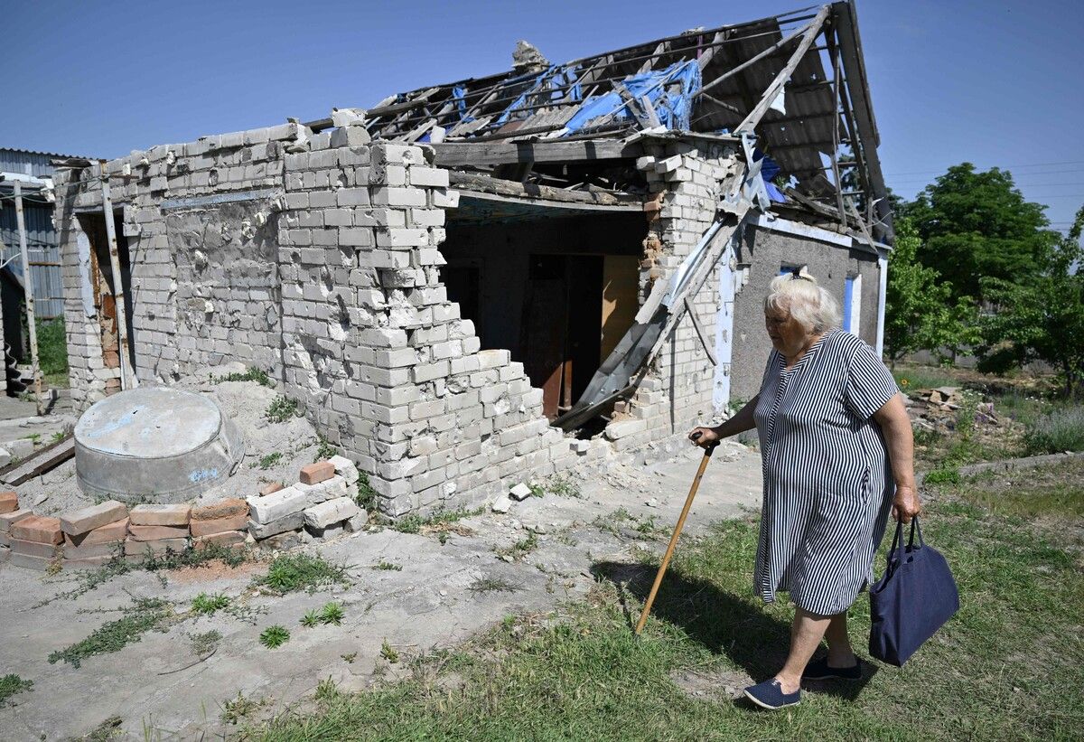 Russlands Angriffe verursachen weiterhin viel Leid. AFP