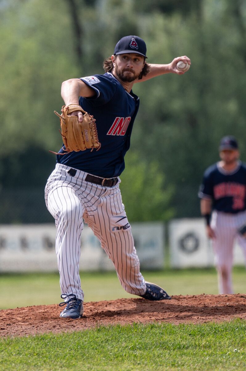 Ryan Rupp und die Dornbirn Indians sind gegen den Leader gefordert.VN/Serra