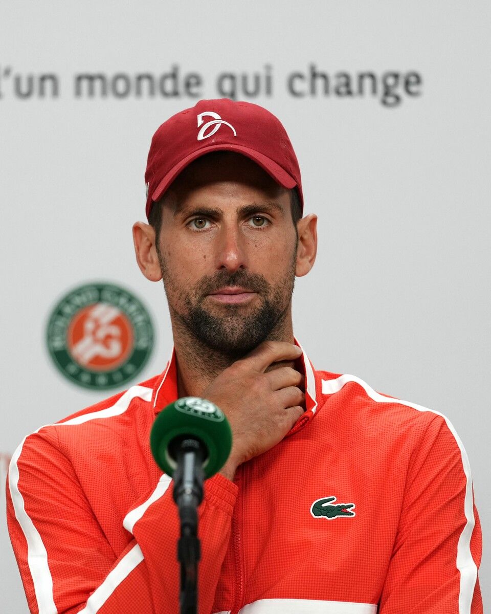 Schweren Herzens musste Novak Djokovic den Rückzug bekanntgeben.ap