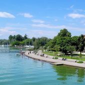 Wenn der Bodensee dem Kaiserstrand nah kommt