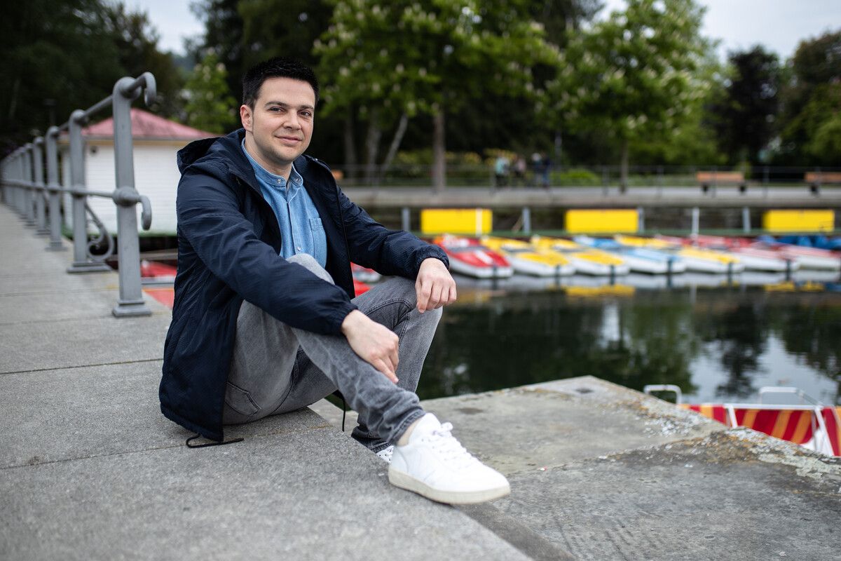 Stephan Siggs Großeltern gehörte der Bootsverleih im Hafen von Bregenz. Philipp Breuss