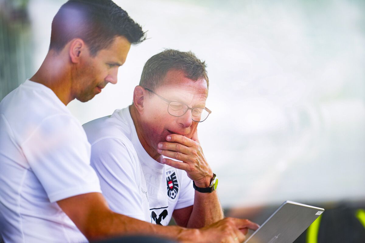 Teamchef Ralf Rangnick muss heute den endgültigen EM-Kader fixieren.apa