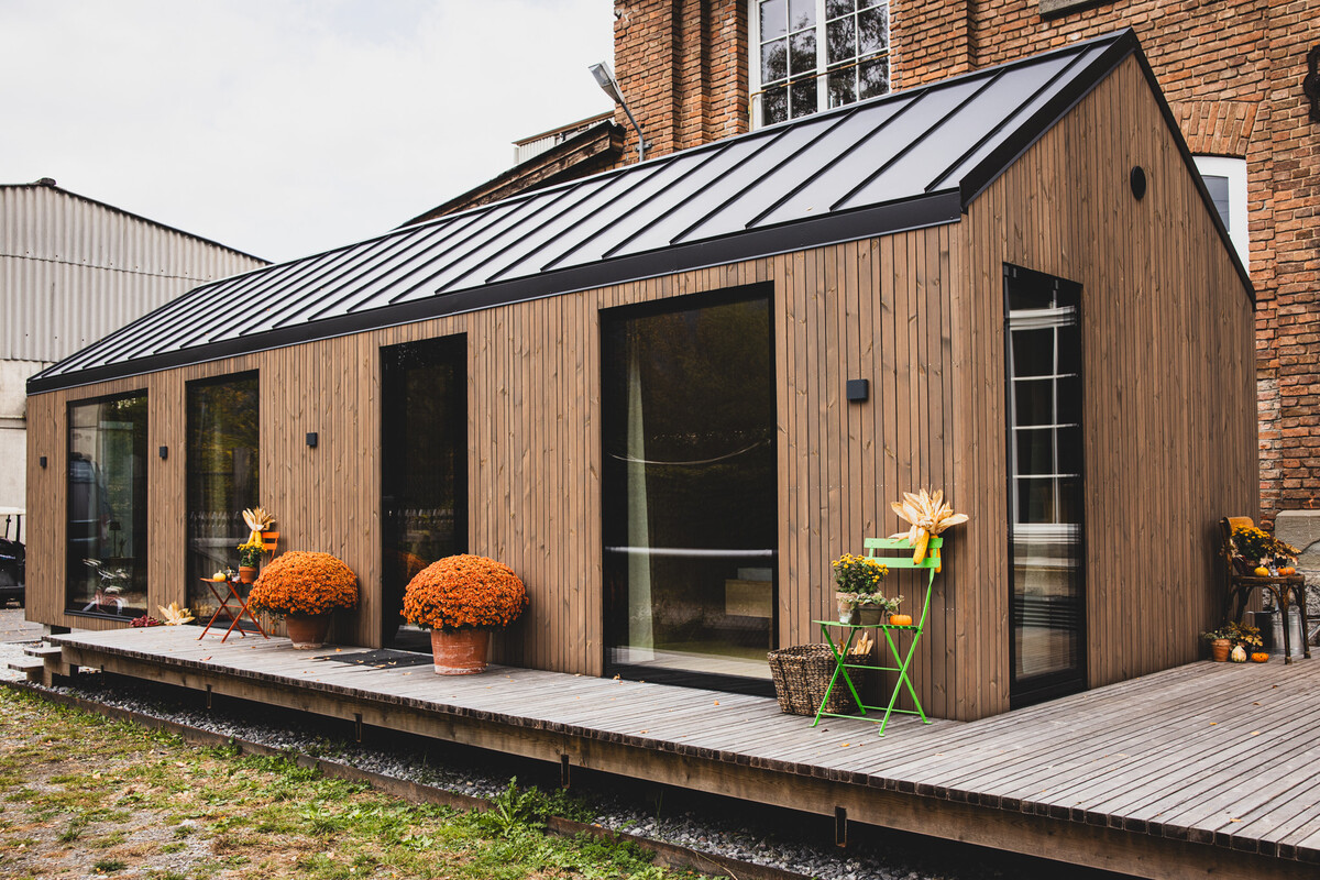 Ein Tiny House-Modell von „Die Koje“. Der neue Geschäftsbereich soll das Wachstum wieder ankurbeln. ⇒Die Koje
