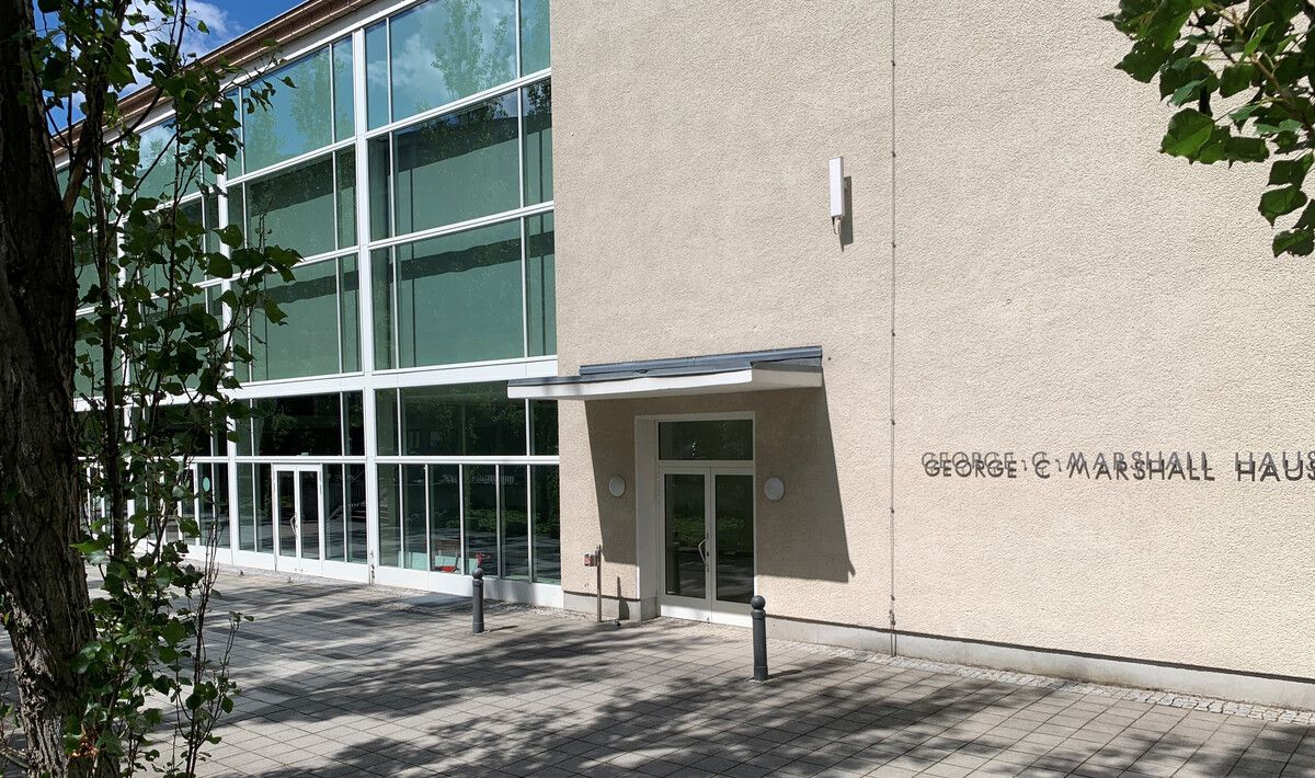 Wenig spektakulär, dennoch geschichtsträchtig: das Marshall-Haus in Berlin.VN