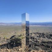 Rätselhafter Monolith in Gebirge nahe Las Vegas entdeckt