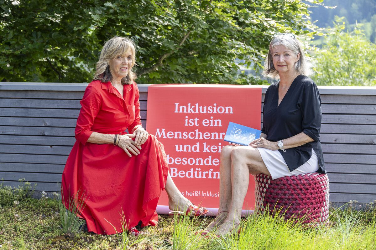 Am 2. September wird Ingrid Rüscher (l.) und Judith Bechtold (r.) auf der Werkstattbühne des Festspielhauses in Bregenz der Dr.-Toni-und-Rosa-Russ-Preis verliehen.VN/Paulitsch
