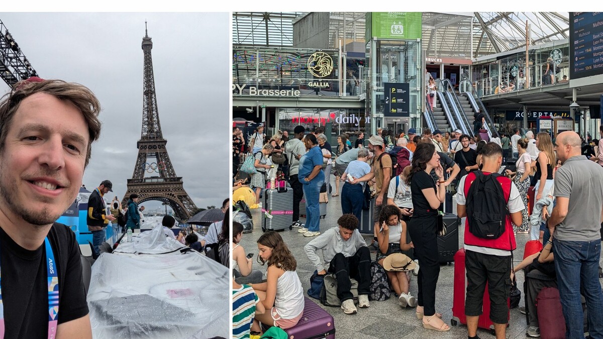 Am Bahnhof Gare de Lyon waren Tausende Menschen gestrandet und warteten vergeblich auf eine Verbindung in den Süden.Emerich