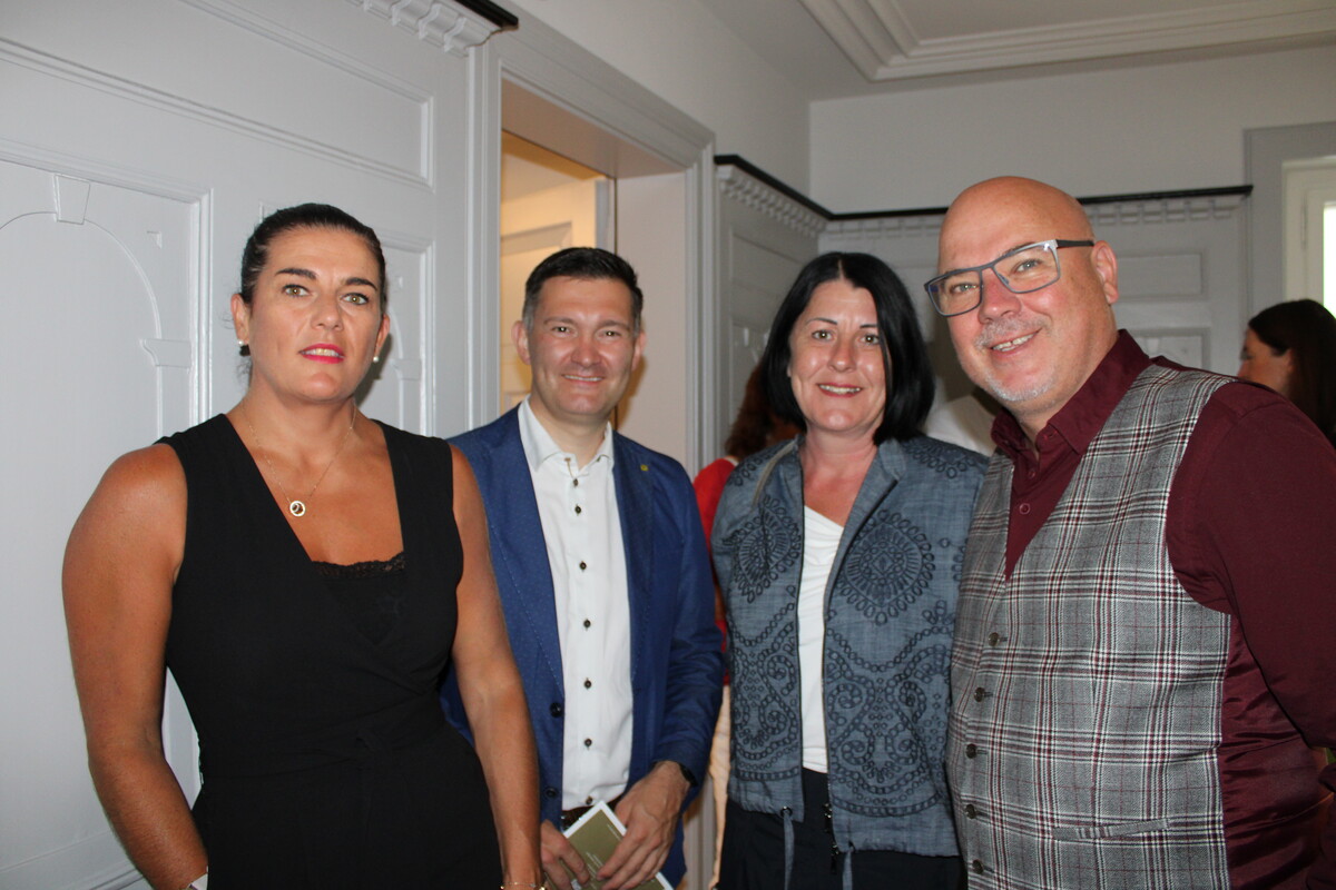 Andrea Unterberger, Alois Tschanun, Claudia und Wilfrid Heim.