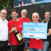 Wirte spenden für Schmetterlingskinder