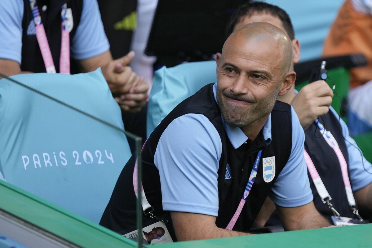 Argentiniens Coach Javier Mascherano ortet einen Skandal bei Olympia.ap