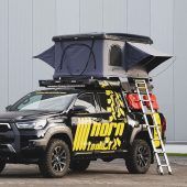 Horntools : „Rooftop“-Zelt und Werkzeug für Abenteurer