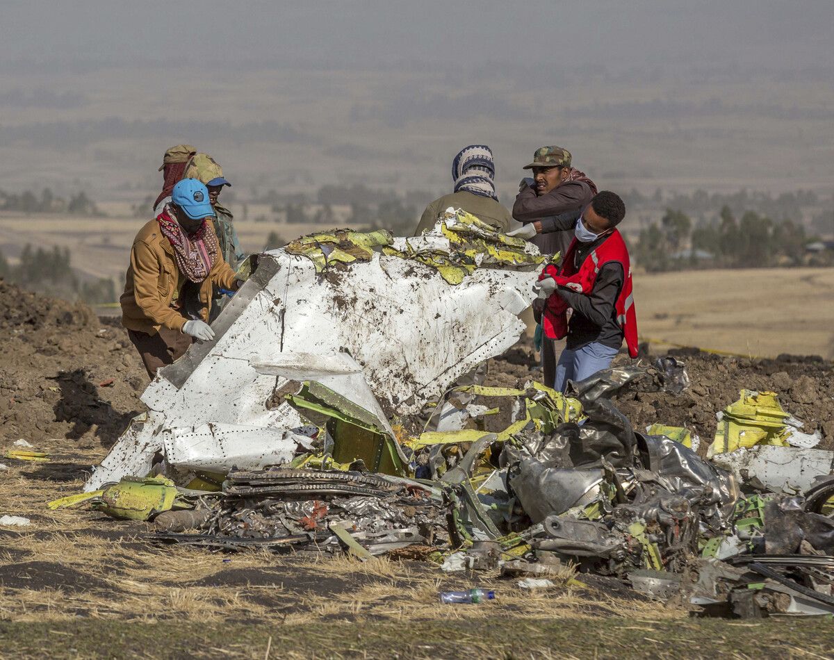 Beim Absturz einer Boeing 737 Max in Äthiopien im Jahr 2019 verloren 157 Menschen ihr Leben. ap