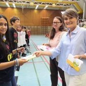 Mittelschule Wolfurt präsentierte, was nicht im Zeugnis steht
