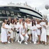 Glamouröse Partynacht