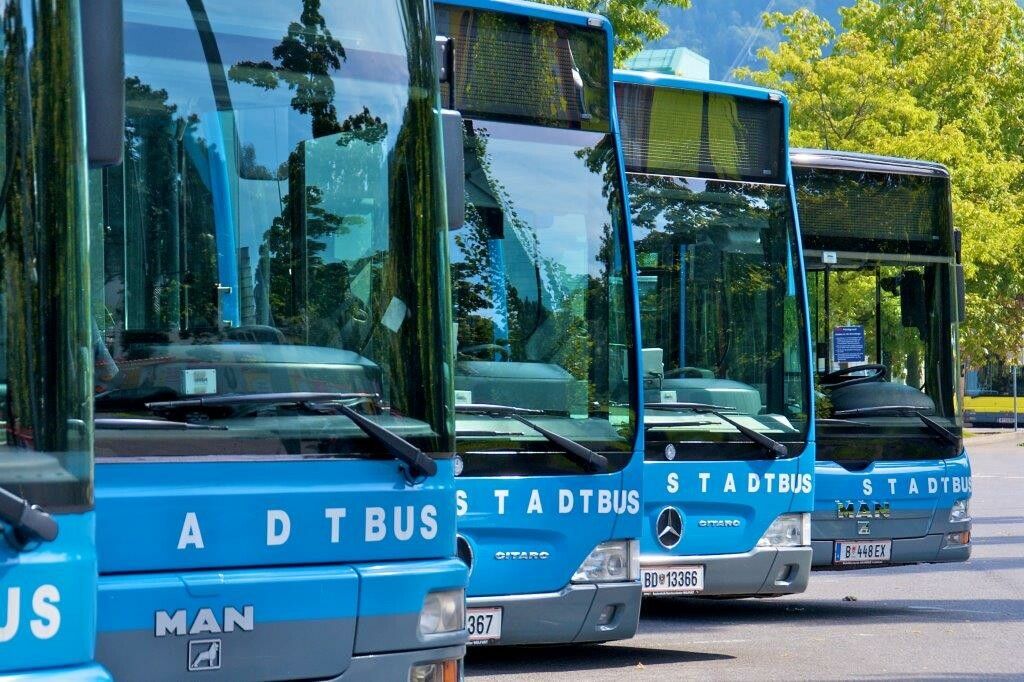 Bregenz will seine Stadtbusflotte auf Elektro umstellen.Stadt